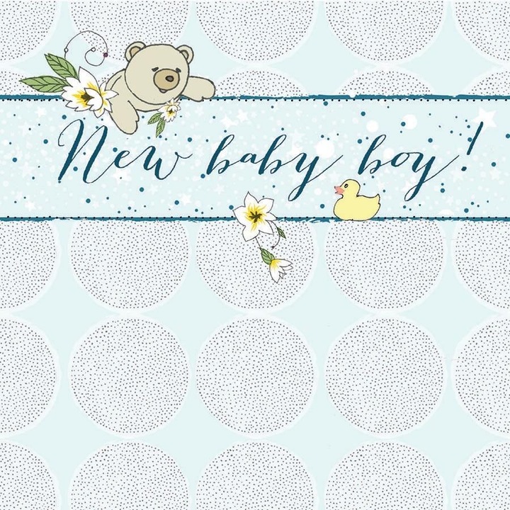 Felicitare, Clear Creations, Model Zi de nastere, Multicolor