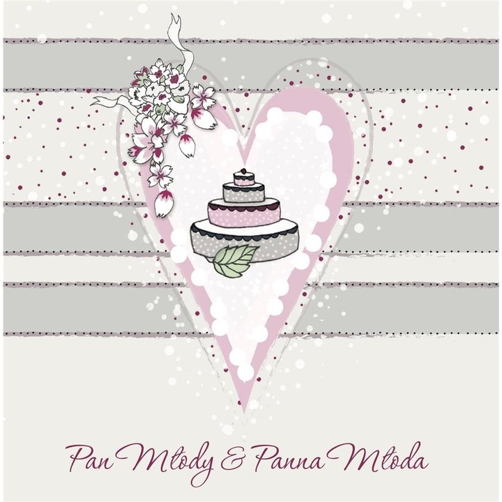 Felicitare, Clear Creations, Model nunta, Multicolor