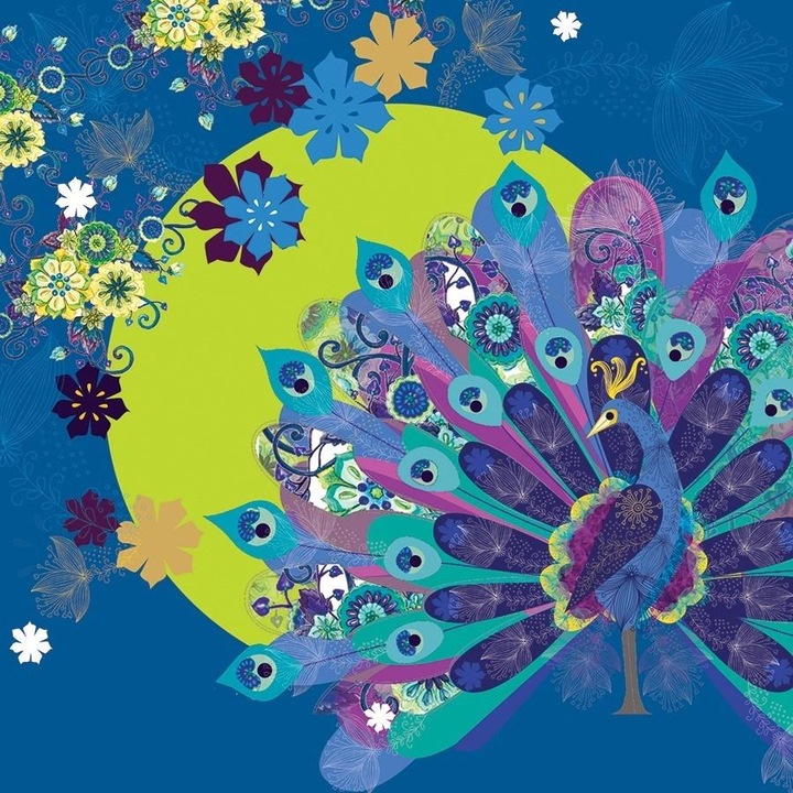 Felicitare, Clear Creations, Model floral, Multicolor