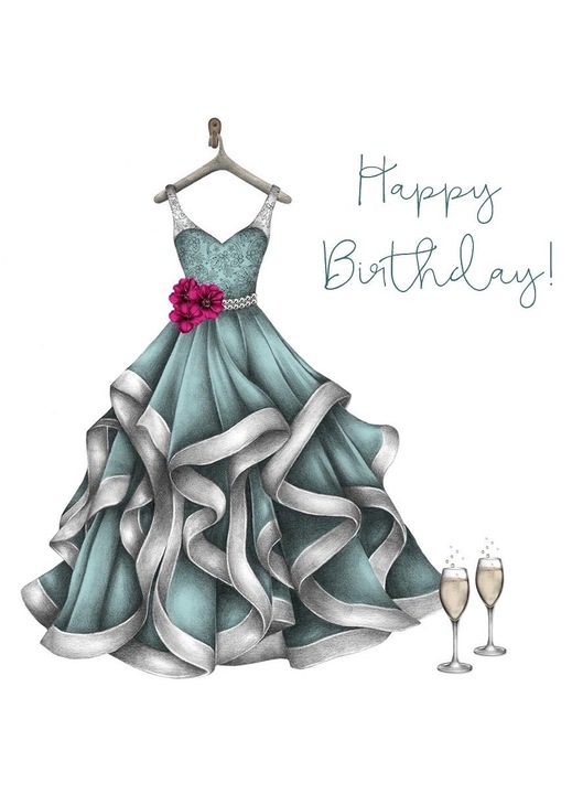 Felicitare, Clear Creations, Zi de nastere, Multicolor