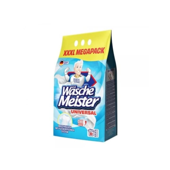 Detergent rufe Wasche Meister Universal, 6 kg, pentru toate tipurile de tesaturi, multicolor