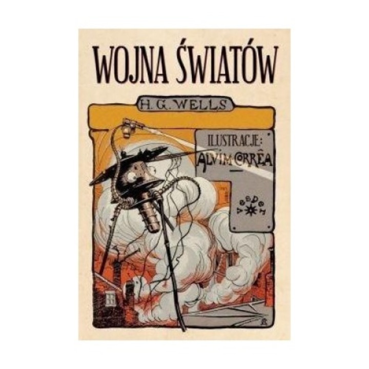 "Wojna swiatow, Herbert George Wells, 1898"