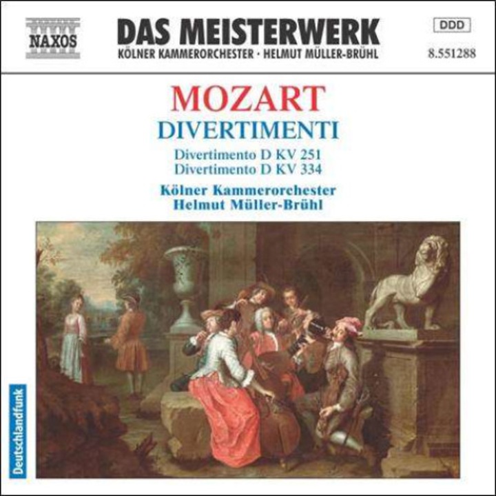 W. A. Mozart - Divertimenti (CD)