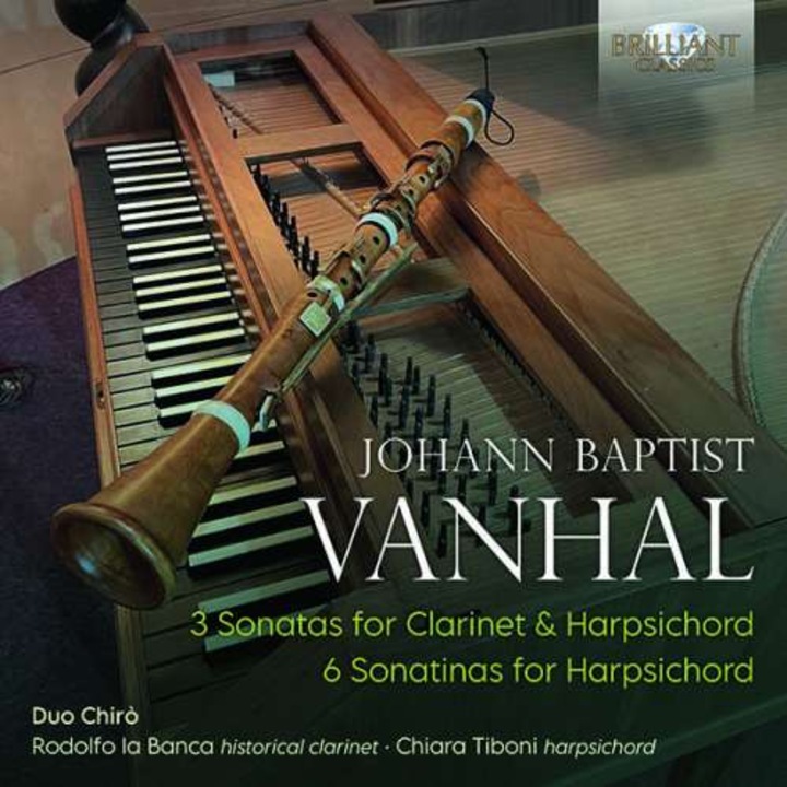Duo Chiro - Vanhal: 3 Sonatas For Clarinet & Harpsichord (CD)