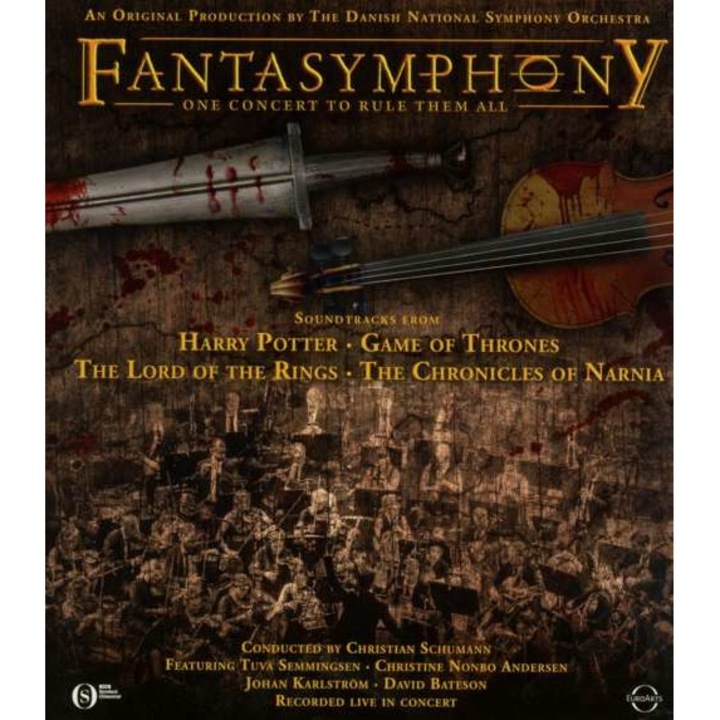 Danish National Symphony Orchestra - Fantasymphony (BD)
