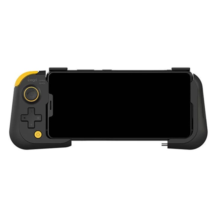 iPega PG-9211B vezeték nélküli kontroller, okostelefon tartóval, fekete