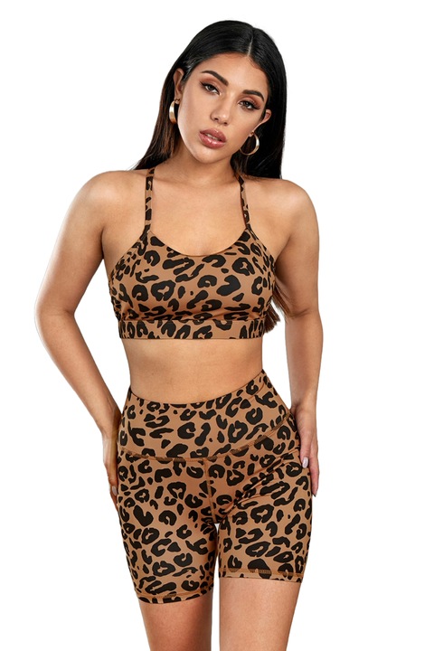 Compleu dama, WildFashion, Poliester, 1652, Animal print