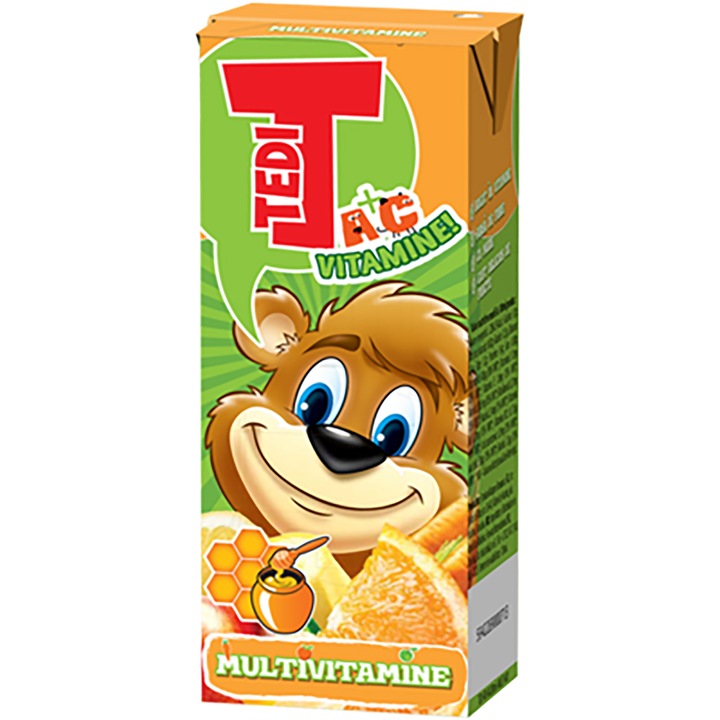Suc Multivitamine, 9 x 0.2L, Tedi