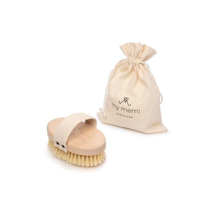 Perie pentru masaj corporal, My Memi, Bej