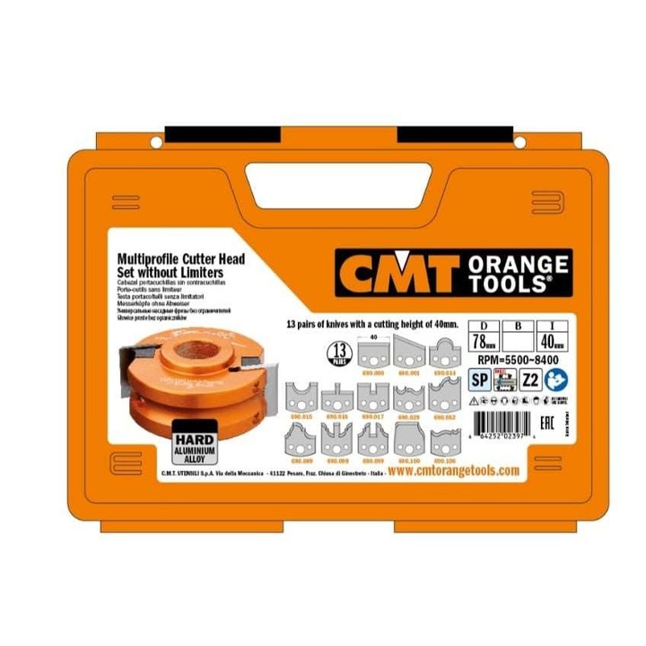 Freza CMT Orange Tools multi profil, 30mm