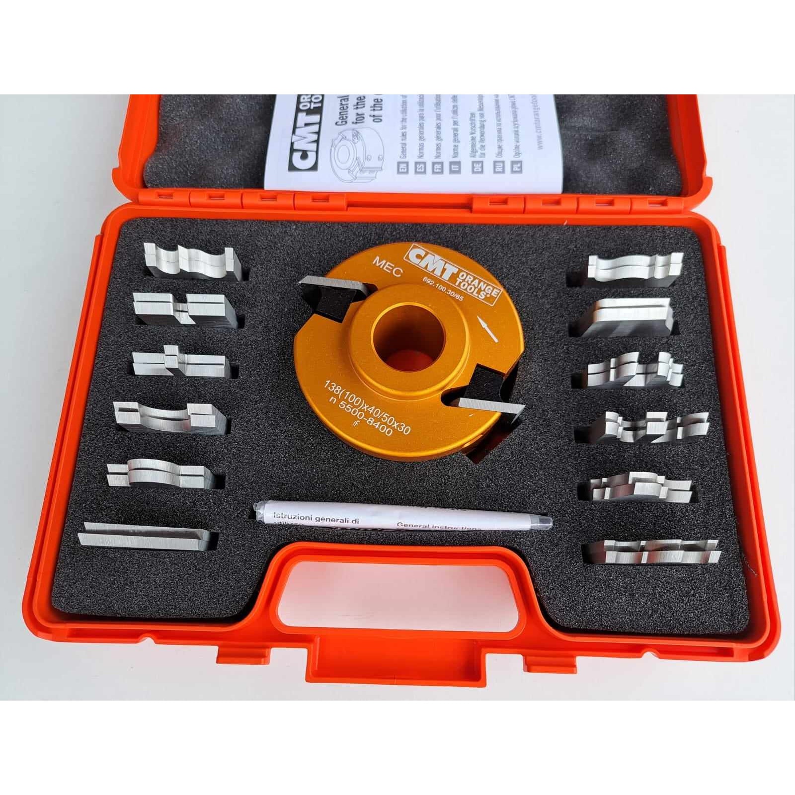 Fresa de radio concavo para fresadora CMT 938.991.11 - Probois machinoutils