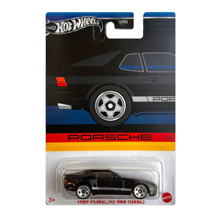 ΠΠ΅ΡΠ°Π»Π½Π° ΠΊΠΎΠ»Π° Hot Wheels 2024, 1989 Porsche 944 Turbo, 1:64, ΡΠ΅ΡΠ΅Π½