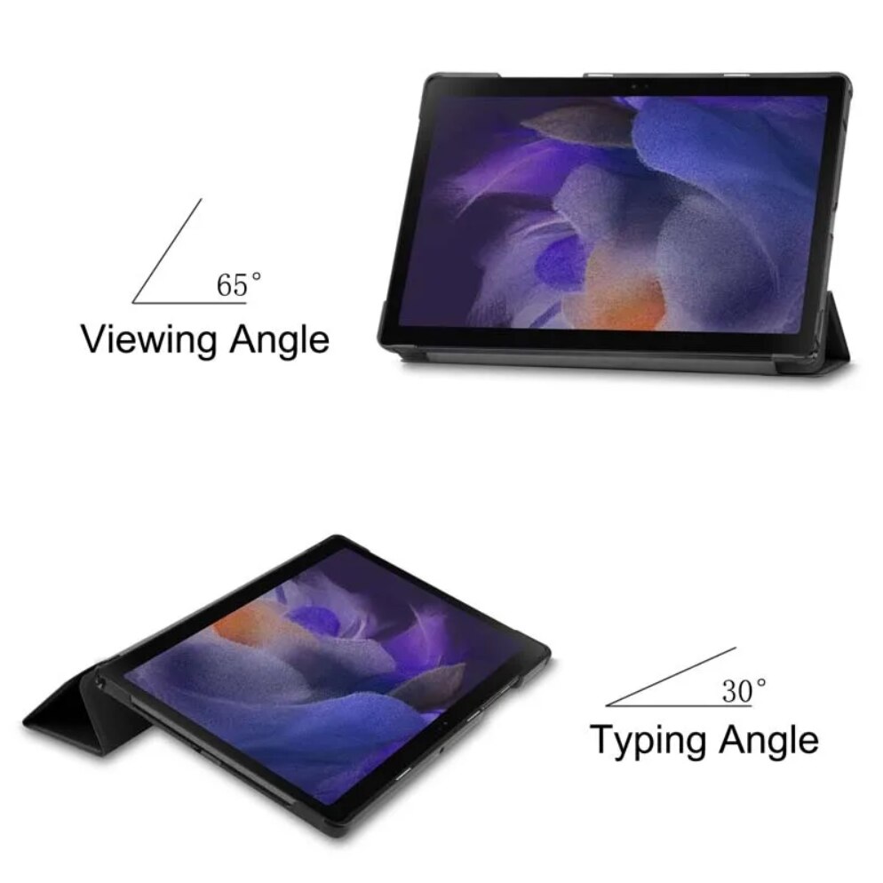 Husa de protectie GERICOM pentru tableta, compatibilitate Xiaomi Redmi Pad SE 11", functie stand, piele ecologica, model cu galaxie, Multicolor