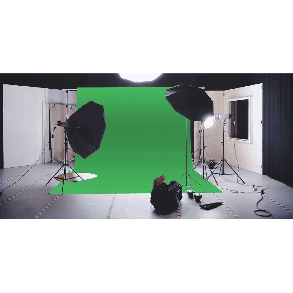 Green Screen, Fond Verde, Fundal De Carton 2.72x10m - eMAG.ro