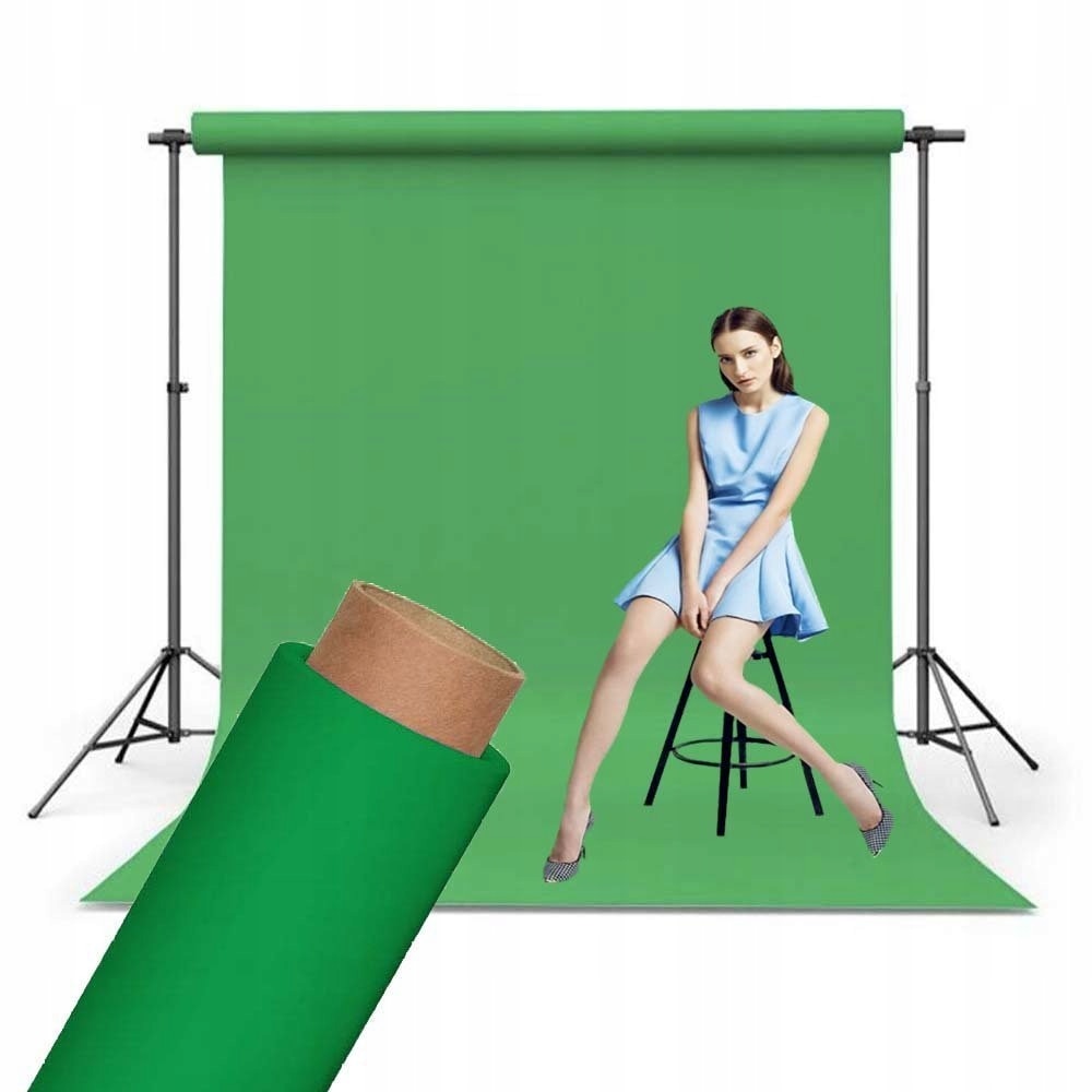Green Screen, Fond Verde, Fundal De Carton 2.72x10m - eMAG.ro