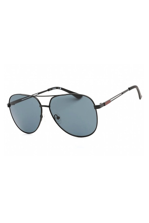 Guess, Слънчеви очила Aviator с плътни стъкла, Черен, 58-14-140