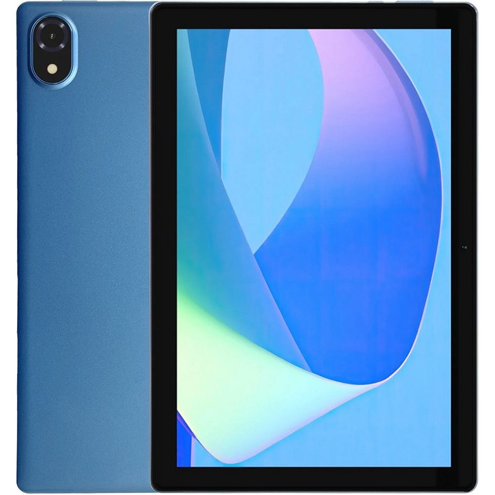 Таблет Doogee U10, Twilight Blue с процесор 4x Cortex-A53 (2.0 GHz), 10.1", 4 GB, 128 GB, Android 13, Тъмносин
