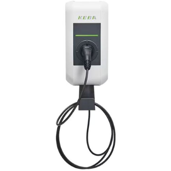 Зарядна станция за електрически автомобили KEBA Wallbox P30 Premium, трифазна, 11 kW, 16A, Type 2, кабел 6m