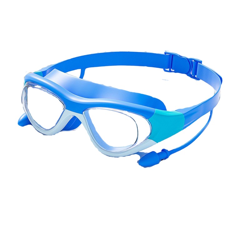 Водоустойчиви очила за плуване за деца, Сини