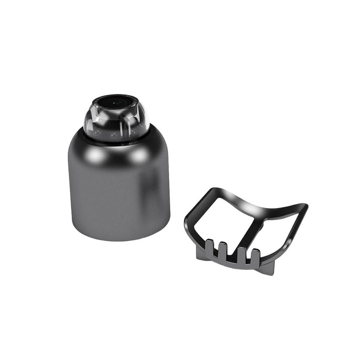 Mini Spy Videokamera, Vezeték nélküli, Full HD 1080p, Audio-Video, fényképezés, loop rögzítés, 140 fokos széles látószögű megfigyelés, emberi mozgásérzékelés, intelligens megfigyelés, több felhasználó, MicroSD slot, éjszakai látás, fekete