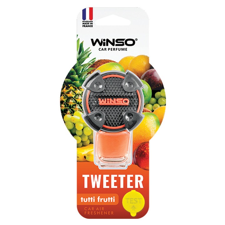 Légfrissítő Winso Tweeter 8 ml Tutti Frutti