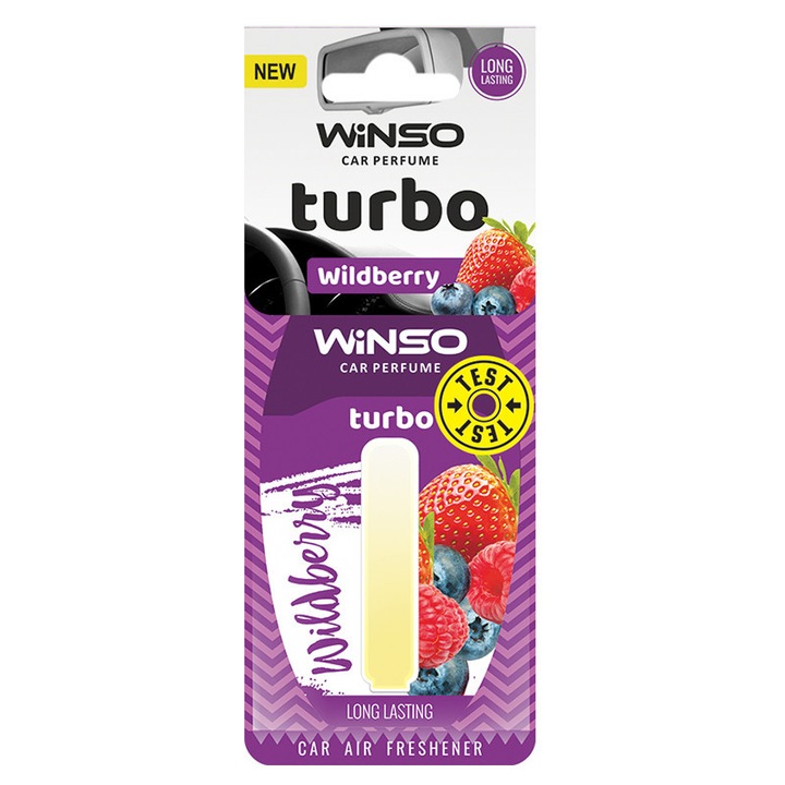 Légfrissítő Winso Turbo 5 ml Wildberry