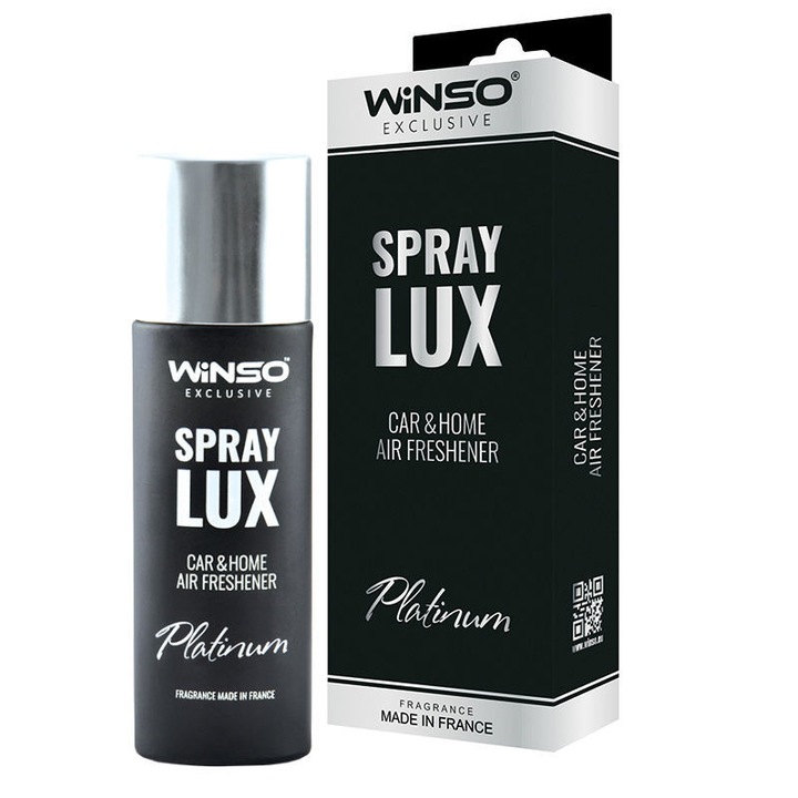 Légfrissítő Winso Exclusive Lux Spray 55 ml Platinum