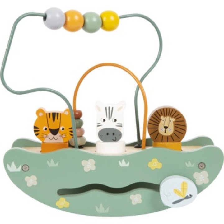 Образователна игра Small Foot, Дърво, 1+ година, Многоцветно