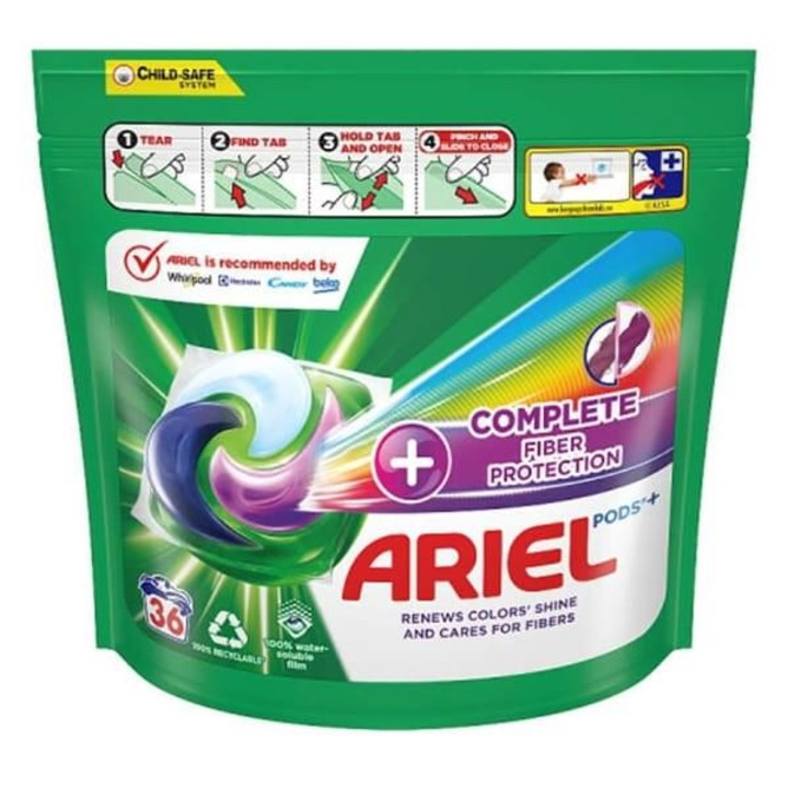 Capsula de spalare, ARIEL, Complete, 36 spalari