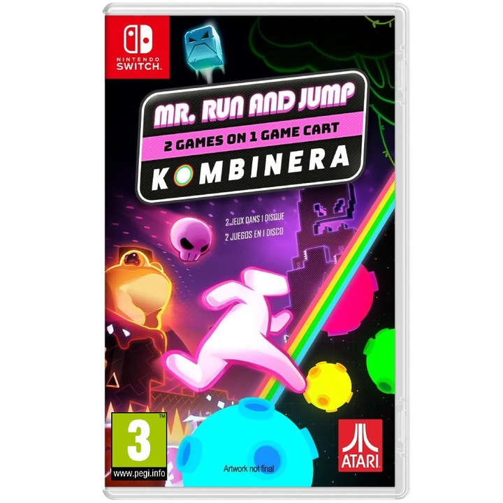 Игра GRAPHITE LAB Mr. Run And Jump + Kombinera Adrenaline - Nintendo Switch, за Nintendo Switch