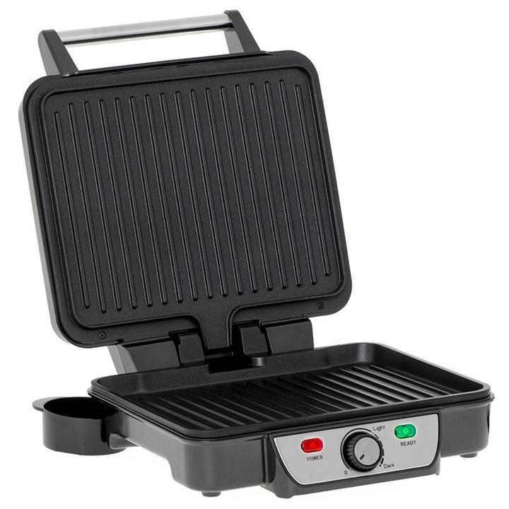 Gratar electric 1800 W, dimensiune placa de gatit 28 x 23 cm, teflon