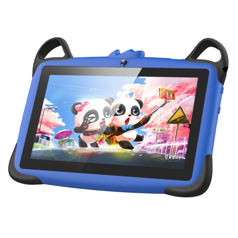 Tableta pentru copii Wintouch K717, Android, 1 GB RAM, 7 inchi, 8 GB, WIFI, Doua camere, Control parental, Albastru