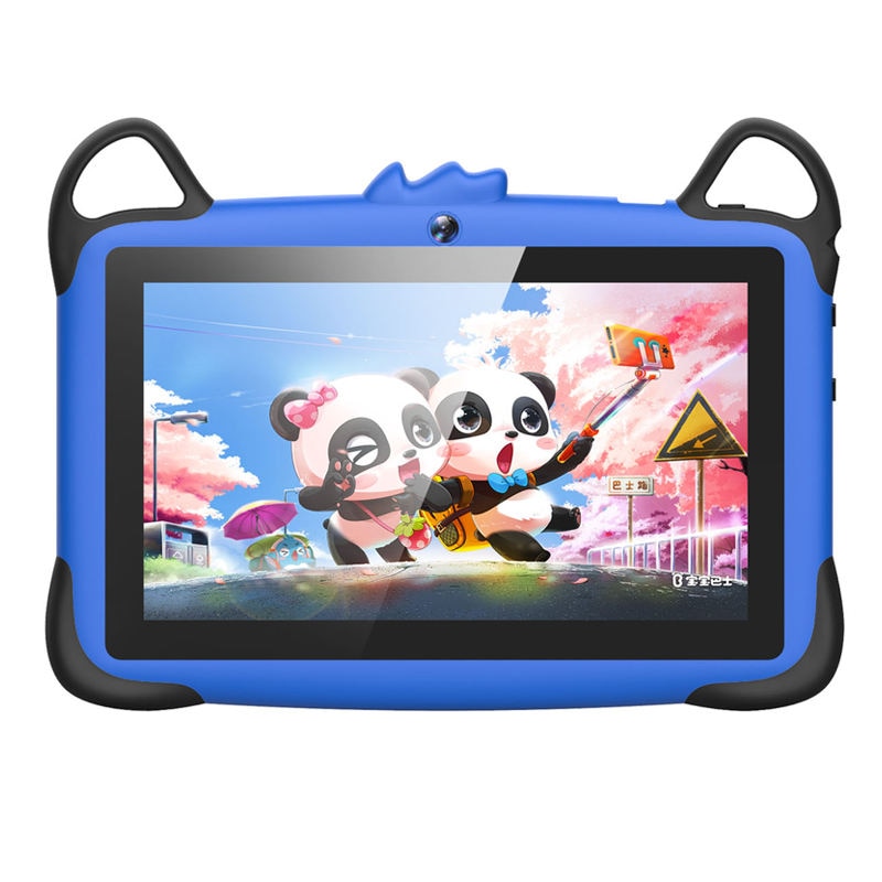 Tableta pentru copii Wintouch K717, Android, 1 GB RAM, 7 inchi, 8 GB, WIFI, Doua camere, Control parental, Albastru
