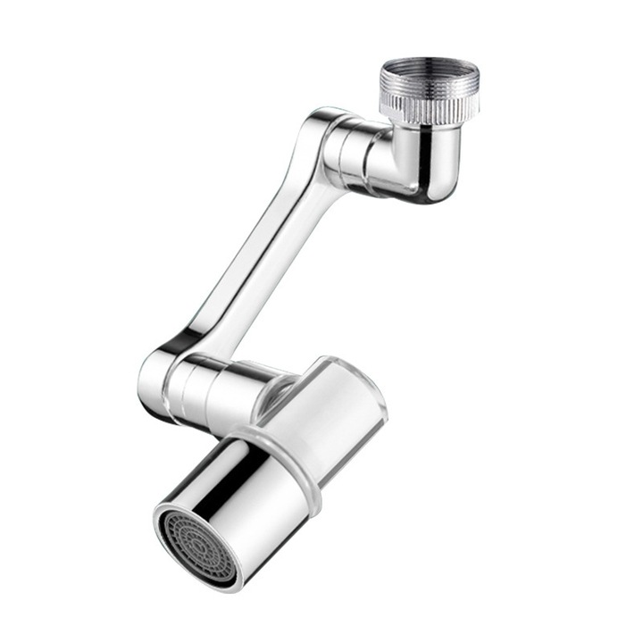 Аксесоар, BOMSTOM, Alloy, подвижно рамо, 2 потока, Сребрист