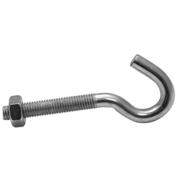 C típusú metrikus menetes kampó, M10 x 42 x 105 mm, 100 db / szett