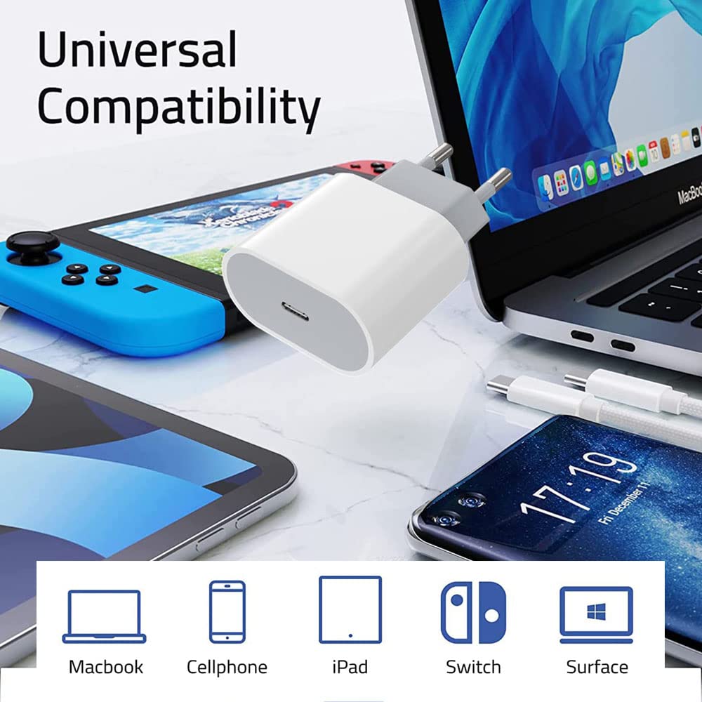 Incarcator compatibil cu iPhone 14/13/12/11/Pro/Pro Max/iPad