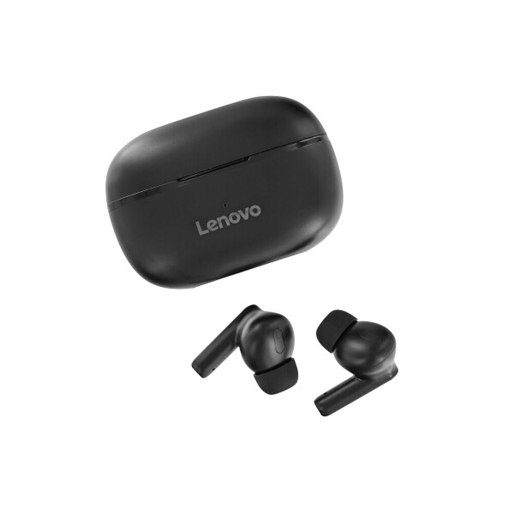 Bluetooth TWS слушалки, Lenovo HT05 (19301), черни - eMAG.bg