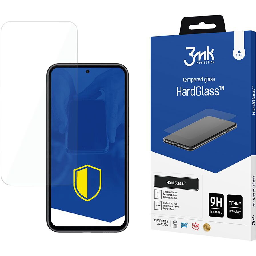 Folie de protectie, 3MK, pentru Samsung Galaxy A54 5G, 9H, 0.3mm, margini 2.5D, sticla