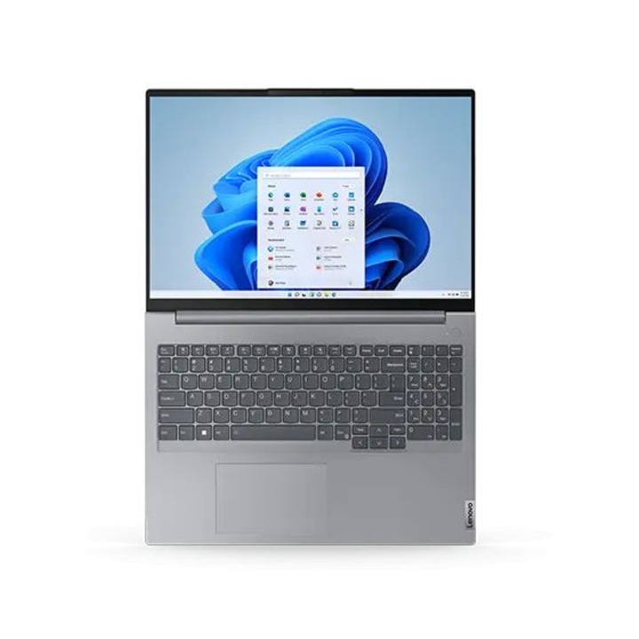 Laptop Lenovo ThinkBook 16 G6 IRL, 16 inch 1920 x 1200, Intel Core i5-1335U 10 C / 12 T, 4.7 GHz, 12 MB cache, 55 W, 8 GB DDR5, 256 GB SSD, Intel Iris Xe Graphics, Windows 11 Pro Education