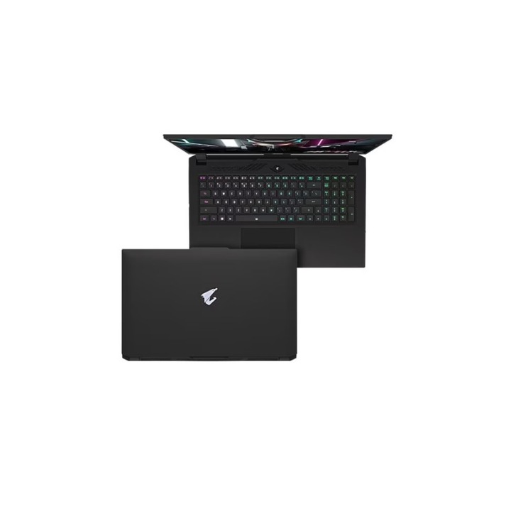Gigabyte Aorus 17 9SF-E3EE253SD laptop, Intel core i5-12500H, NVIDIA GeForce RTX 4070, 16gb DDR5, SSD 512 GB, WI-FI 6, 17.3" kijelző, 1920 x 1080, 300Hz, Mini DisplayPort, fekete