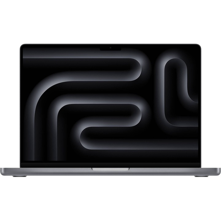 Apple MacBook Pro, 14,2" kijelző, Apple M3 8 C, 8 GB RAM, 512 GB SSD, Apple GPU 10 magos, Mac OS, Nemzetközi angol billentyűzet, Space Gray