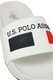 U.S. Polo Assn., Чехли с лого, Червен/Бял/Ултрамарин синьо