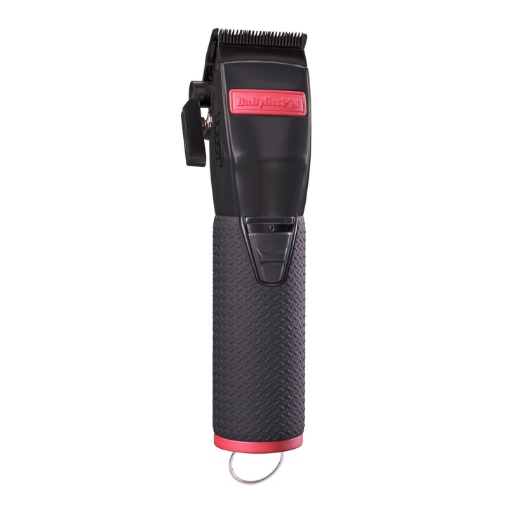 Masina profesionala de tuns clipper rosu-negru, Babyliss Cordless