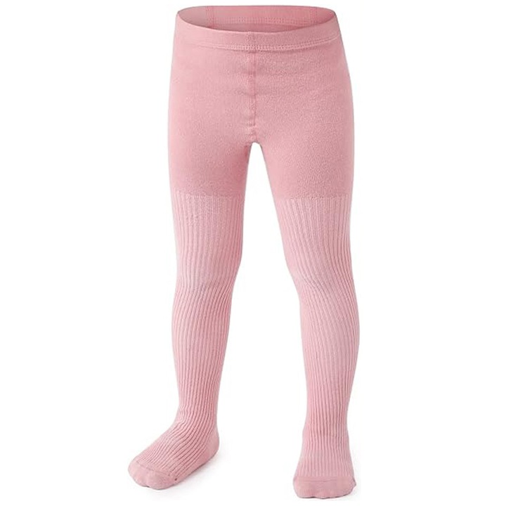 Розов памучен чорапогащник за момиче 110-116 номер