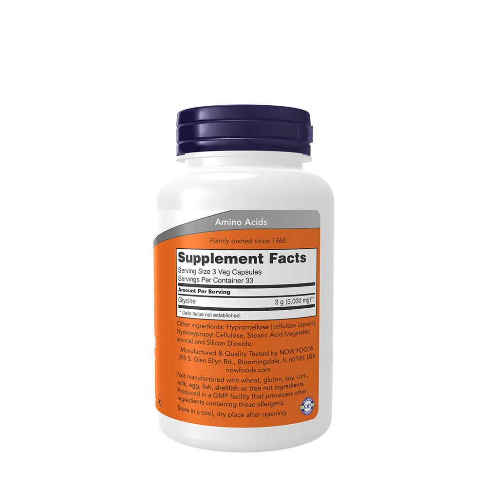 Now Foods Glicina 1000 mg (100 capsule) - eMAG.ro