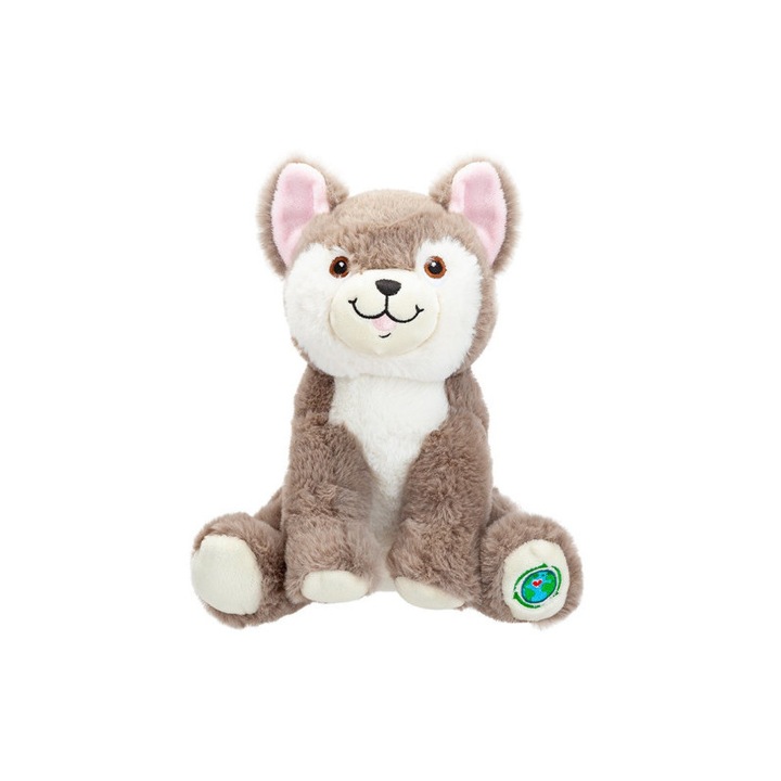 Jucarie Plus Caine Husky, 23 cm