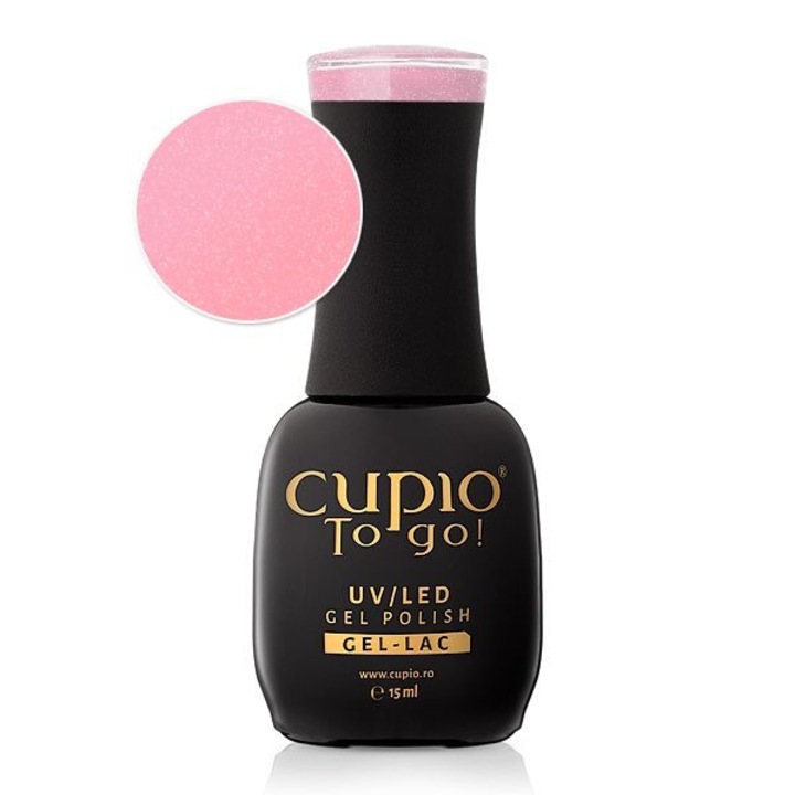 Oja semipermanenta To Go! Glossy Pink 15 ml, Cupio