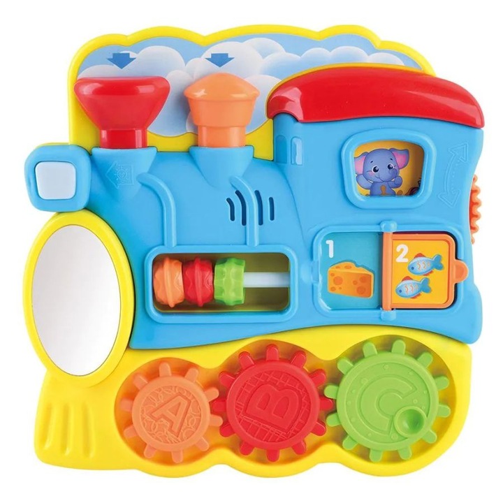 Jucarie bebelusi PlayGo primul meu trenulet cu activitati