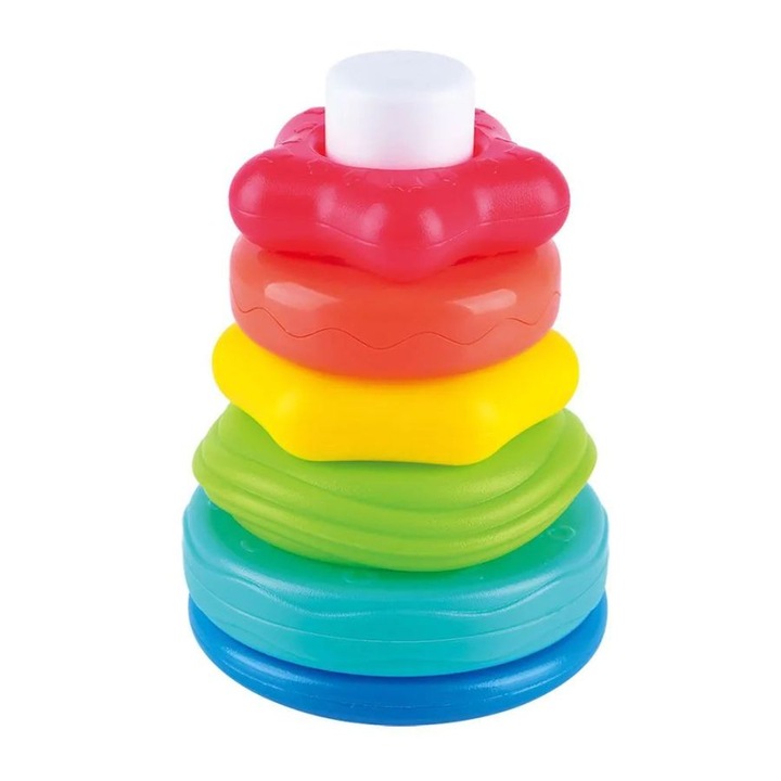 Turn cu inele si forme colorate PlayGo