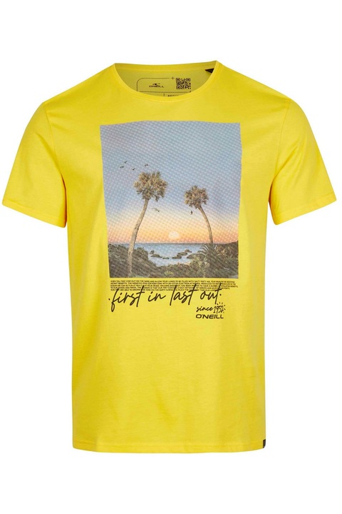 Tricou cu maneci scurte O Neill Loren T-Shirt, Galben